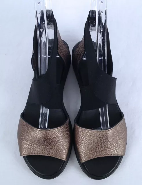 NEW!! Arche 'Senzu' Wedge - Black/Antique Gold- Size 5 US/ 36 EU - $345  (P44) 2