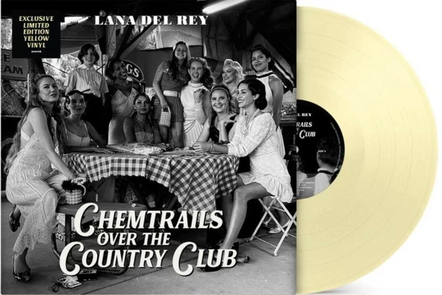 Lana Del Rey - Chemtrails Over The Country Club - Vinyle Limited Yellow Edition