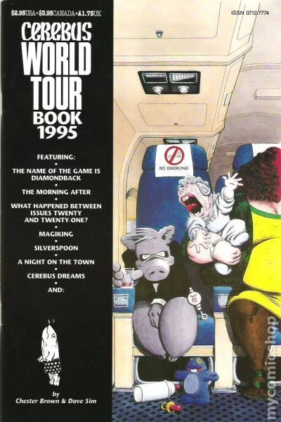Cerebus World Tourbook 1995 1A FN/VF 7.0 Stock Image
