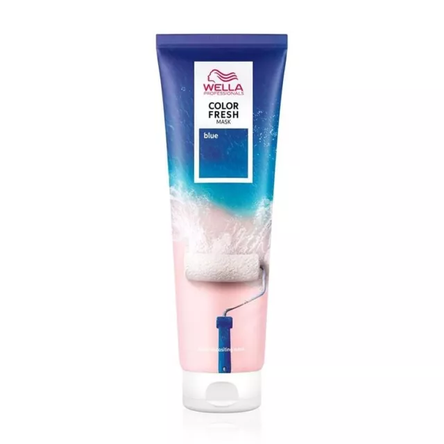 Masque Colorant Pour Cheveux WELLA Color Frais Bleu 150ml