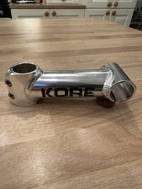 KORE LITE Potence VTT 1"1/8 X 25.4mm 125mm — Alu Noir — Occasion Nickel Pour Vieux Vélos