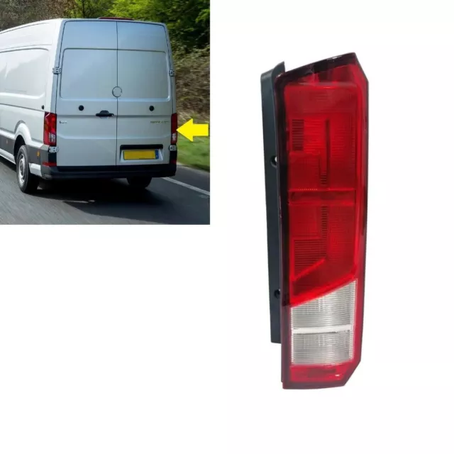 VW Crafter Rear Light Tail Light Lamp Lens Right Driver O/S New 2017 Onwords