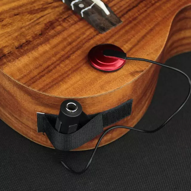 Acoustic Guitar Pickup Microphone Piezo Pickup for Ukulele Violin Mandolin Banjo
