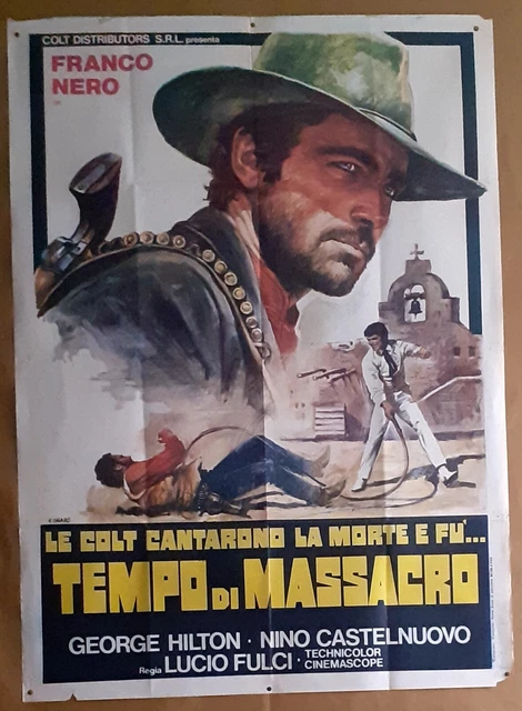 Le Temps Du Massacre.western Spaghetti.franco Nero.lucio Fulci.casaro.100X140 2