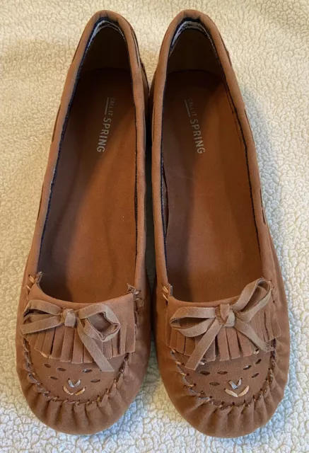 Call It Spring Women’s Brown Moccasins Size 7