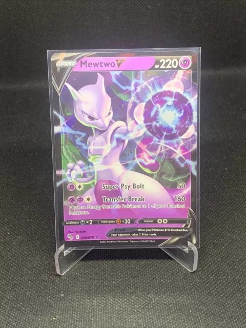  Mewtwo V 030/078 - Pokemon Go - Ultra Rare Card : Toys