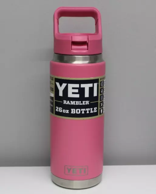 Yeti Rambler 18oz Straw Cap Bottle - Harbor Pink