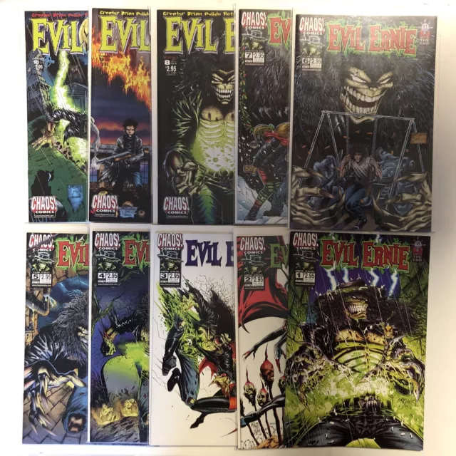 Evil Ernie Until The End (1998) #1-10 ( VF/NM) Brian Pulido| Chaos Comics