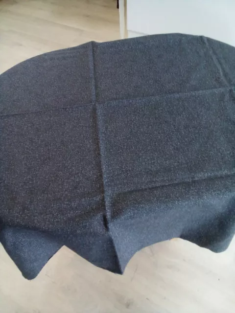 polycotton fabric, Dark grey with very small lighter grey design. 28x80cms