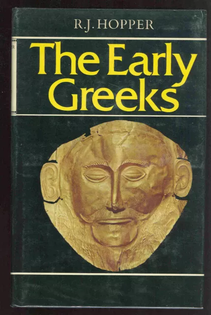 EARLY GREEKS  by Hopper  US 1st ed, HB/dj