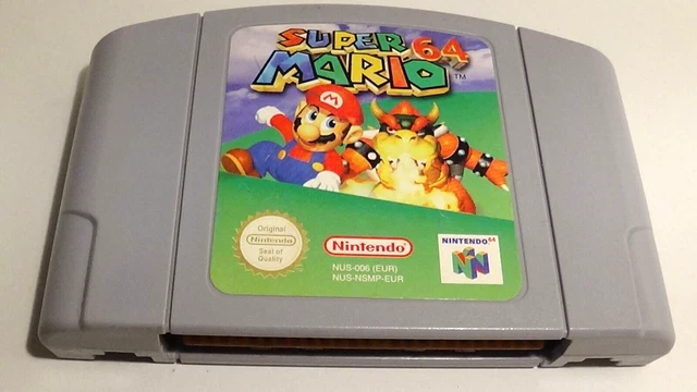 SUPER MARIO 64 - Modulo di gioco Nintendo 64 N64 EUR 24,00 - PicClick IT