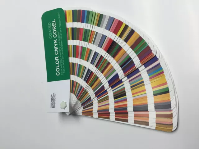 COLOR CMYK COREL Coated/Uncoated - color guide for digital print 3