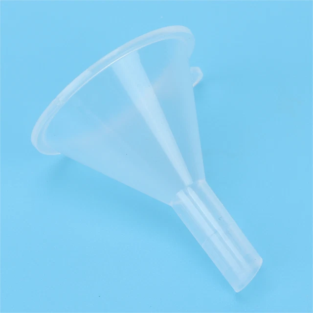 10pcs Piccoli Imbuti Trasparenti Strumenti Di Riempimento Multiuso Per Cosme DB3