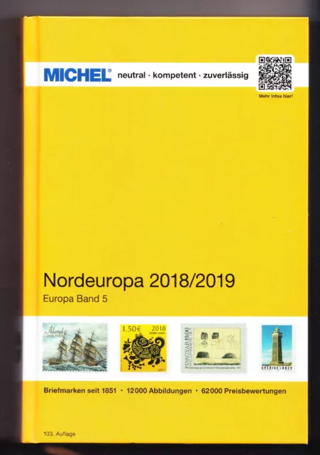 Michel Katalog Nordeuropa Bd. 6 2018/2019 103. Auflage gebraucht