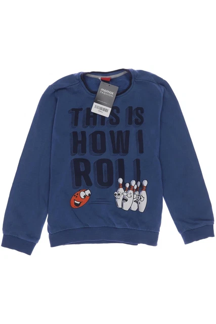 s.Oliver Hoodies & Sweater Jungen Gr. EU 128 Elasthan Baumwolle blau #kff98os