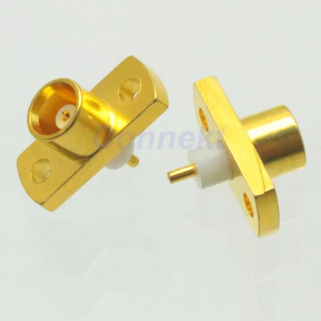 1pce MCX female jack flange deck mount solder RF connector