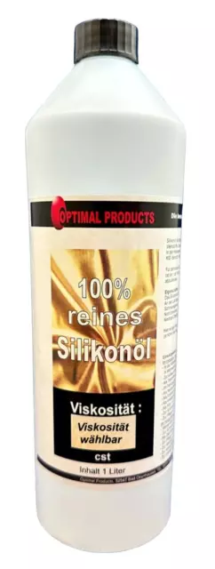 Silikonöl 100 % REIN 1000 cst 1 liter