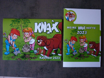 KNAX COMIC KALENDER 2023 mit Sammelmappe 2023 - NEU ! $8.48 - PicClick AU