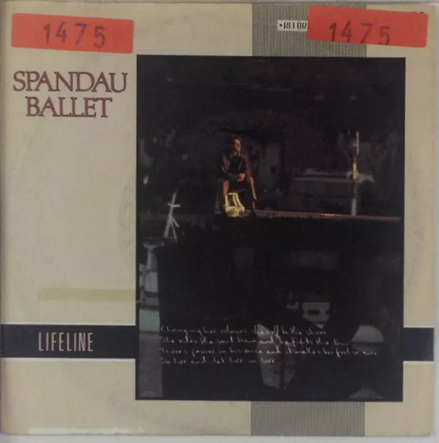 7 " Single - Spandau Ballet - Lifeline - s377 - Washed & Cleaned