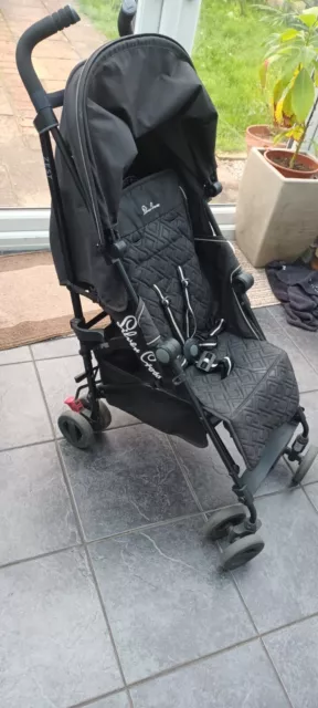 Silver Cross Zest Stroller With Raincover - Great Condition- Bargain!