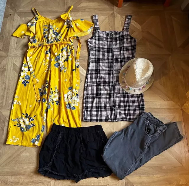 Size: Age 12-13 Years - Girls Clothes Bundle - Jeans, Dress - Next, M&Co - VGC