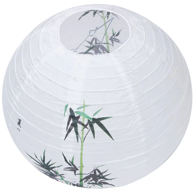 40cm Paralume di Carta Lanterna Oriental Style Light Decoration Modello Cin R6O9