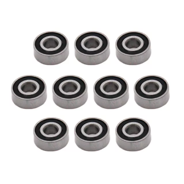 10pcs MR84-2RS Deep Groove Ball Bearings Bore Double Sealed Chrome Steel Seal Z2