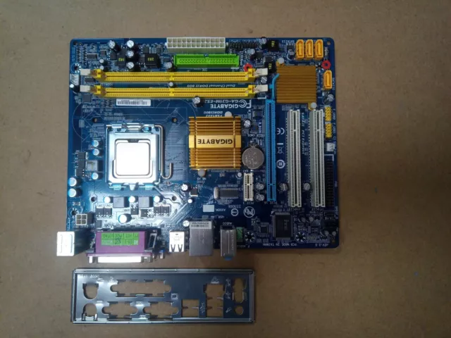 España Placa Base Gigabyte Ga-G31M Es2L (Skt 775) + Cpu Intel E5700 Mainboard