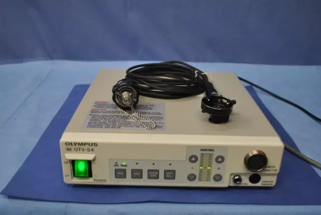 Olympus Otv-S4 Urology Camera System Comeplete W/Camera Head And  Coupler W/Warr