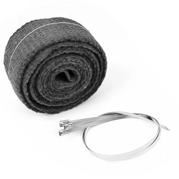 013100A NASTRO TERMICO ISOLANTE SCURO PER COLLETTORI MOTO (2mm x 50mm x 3MT)