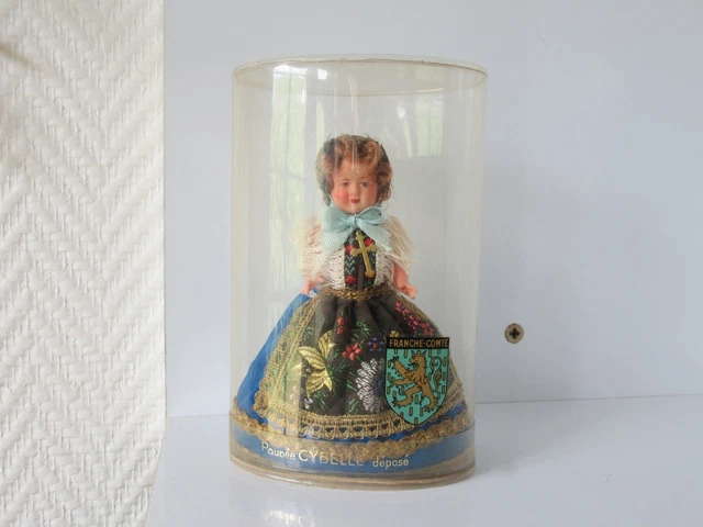 Vds vintage couple poupée folklorique régionale BRETAGNE PONT-AVEN PETITCOLLIN