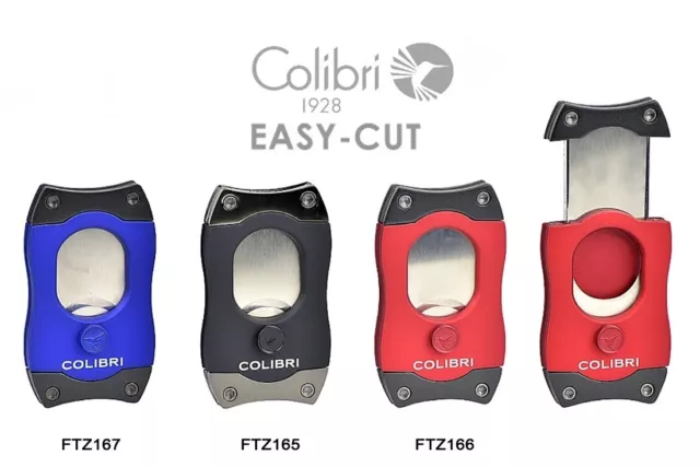 Tagliasigari Colibri Easy-Cut Ez-Cut Ghigliottina Cigar Cutter Guillotine Ftz16