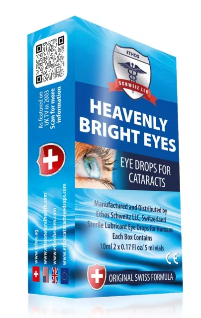 Ethos Bright Eyes NAC Augentropfen für Katarakt 2x5ml kostenloser Versand - Bestseller