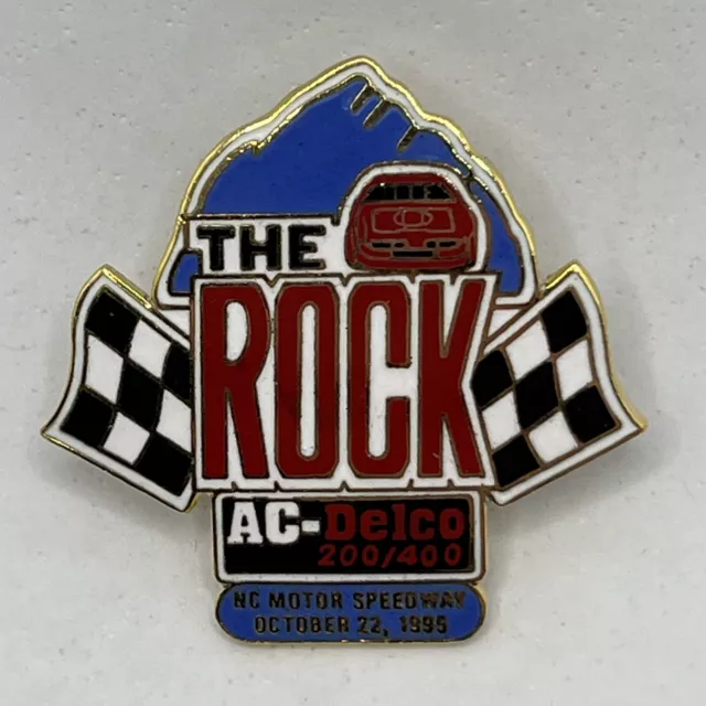 1995 AC Delco 400 Rock Rockingham Speedway North Carolina NASCAR Race Hat Pin