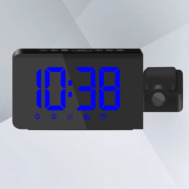 Digital Display Clock Night Light Clock Projectable Clock Fashion 3