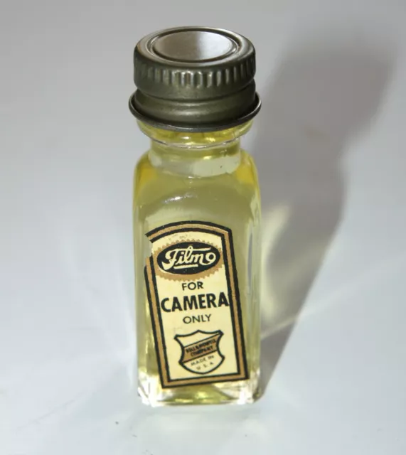 Rare Original Small oil bottle for Bell & Howell Filmo movie cameras. Not used!