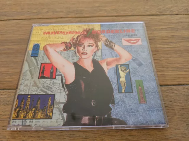 CD SINGLE MADONNA - Borderline (Remix) (Rare 80s 90s 1984)
