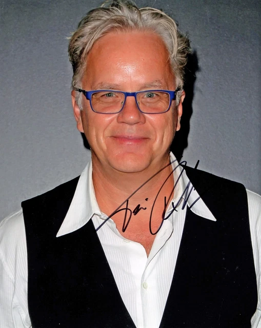 10x8 Photo Personally Autographed by Tim Robbins & COA