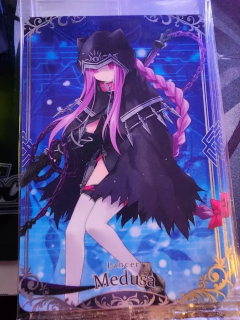 Fate Grand Order FGO Wafer Card Lancer Medusa