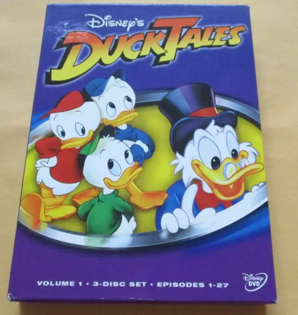 Walt Disney Duck Tales Dvd Volume 1 3-Disc Set 27 Total Episodes Fs Donald Duck