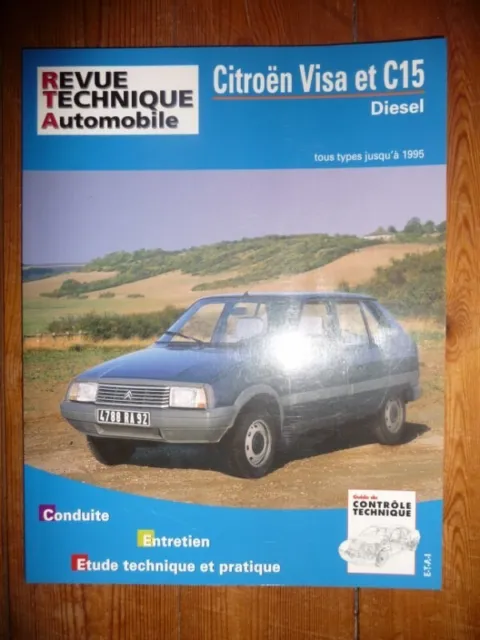 Visa C15 Die Revue Technique Citroen Etat - Bon Etat Occasion