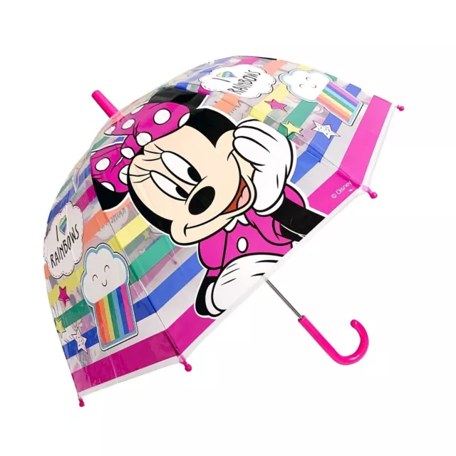 Disney Minnie Mouse Regenschirm Transparent Kinder Sonnenschirm A Copula