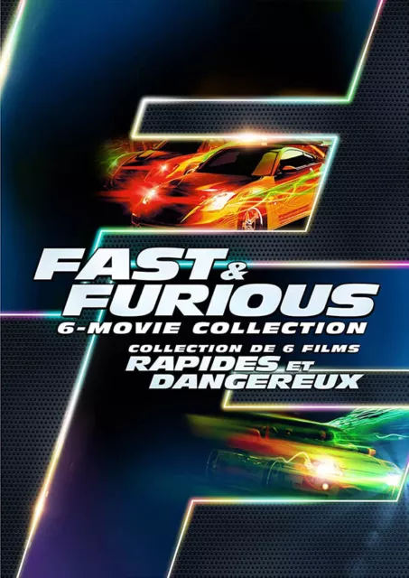 Fast & Furious (6-Movie Collection) (Bilingue Neuf DVD