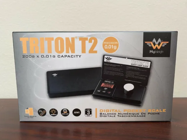 My Weigh Triton T2 Digital Pocket Scale 200g x 0.01g New In Box