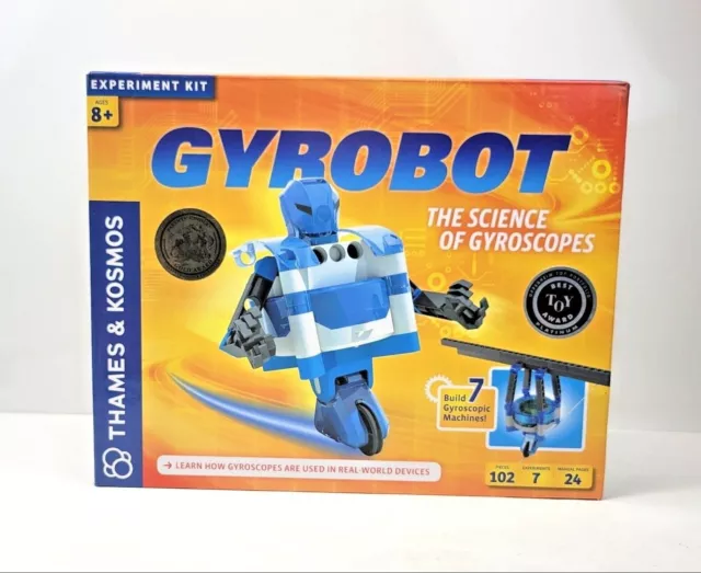 Thames & Kosmos Motorized Gyrobot Gyroscopic Robot Experiment Kit Education NEW