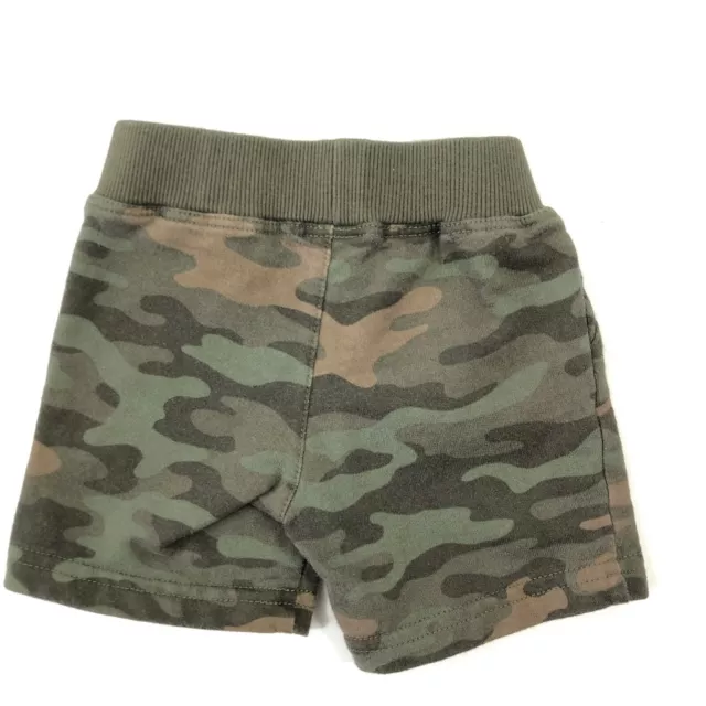 Carters Shorts Baby Boy 6 Month Green Camo Camouflage Pull On Cotton Outdoors 2