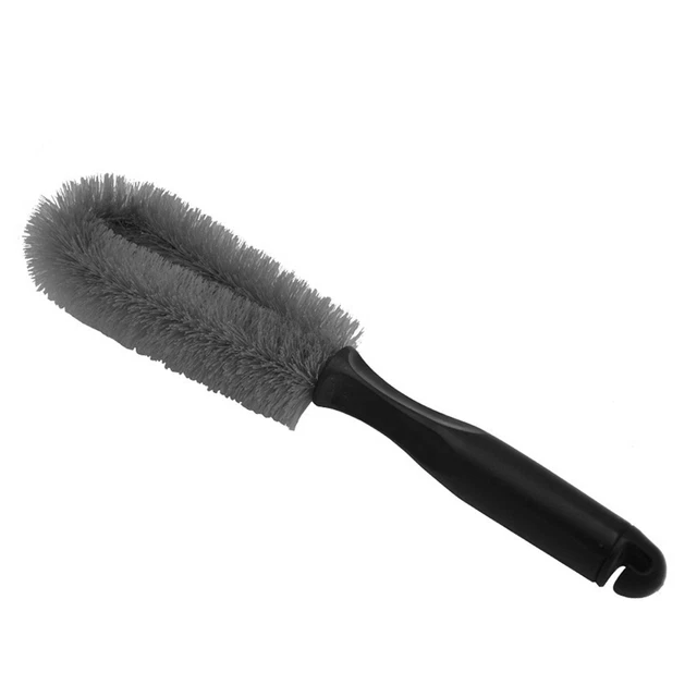 Tire Rim Cleaner Light Portable Practical Tire Rim Cleaner Good Elasticity Grey