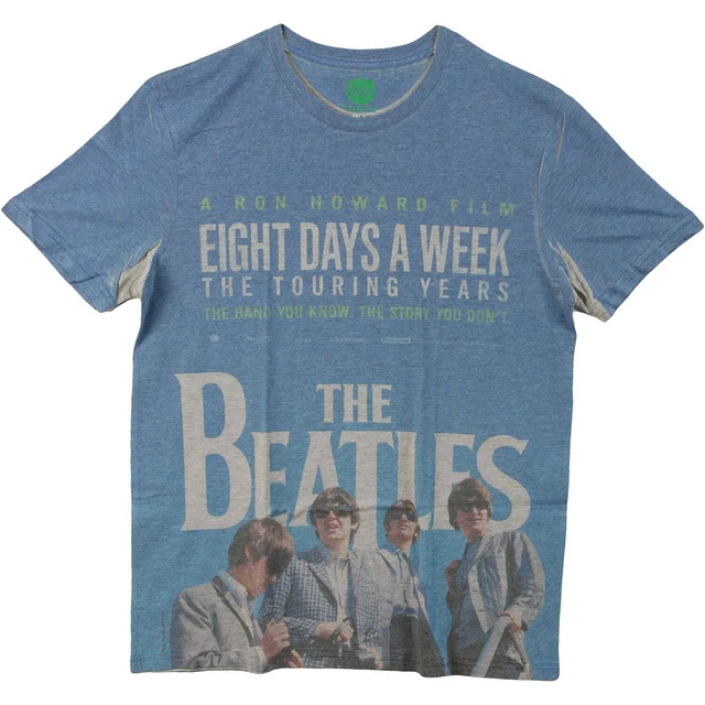 Men's Beatles 8 Days A Week Movie Poster (Sublimated) Sublimation T-shirt Small Men's Beatles 8 Days A Week Movie Poster (Sublimated) Sublimation T-shirt Small