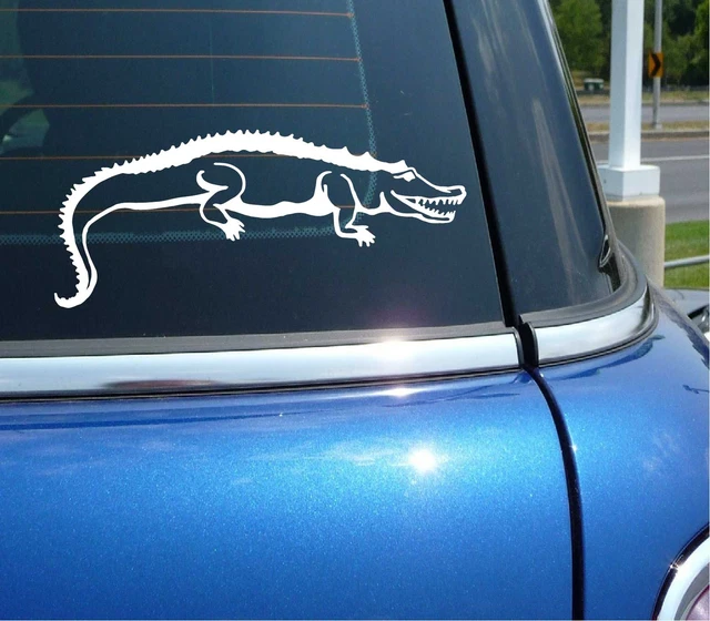 Alligator Croc Crocodile Gator Graphic Decal Sticker Art Car Wall Decor