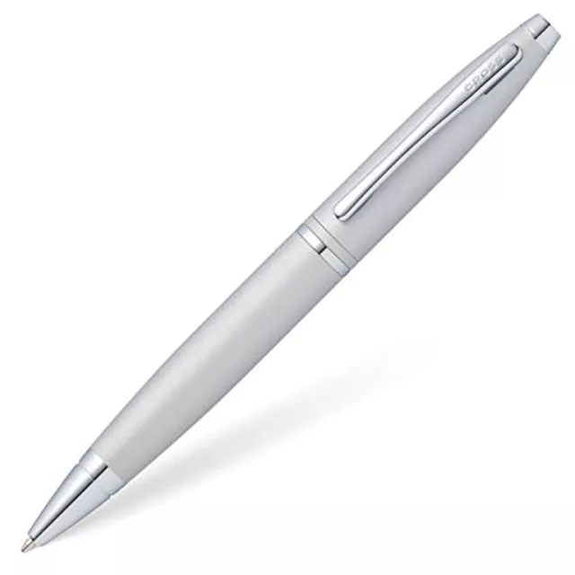 Cross Calais Satin Chrome Ballpoint Pen in Gift Box (AT0112-16)